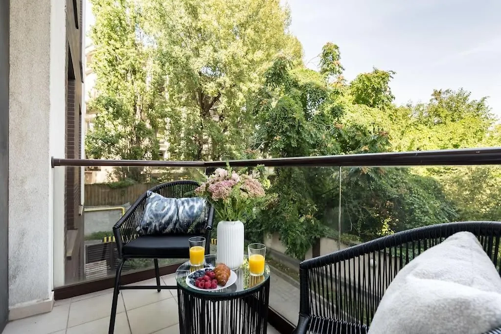 Apartment Vivando - Bright 1Br - Green View Balcony - Parking Bucharest